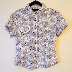 Cowgirl Hardware short sleeve pearl snap Shirt